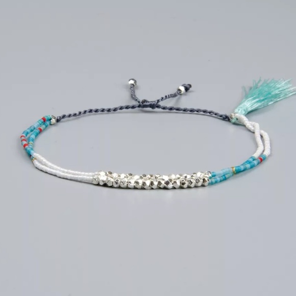 Jewelry - *Sale*Boutique Tassel Beaded Bracelet